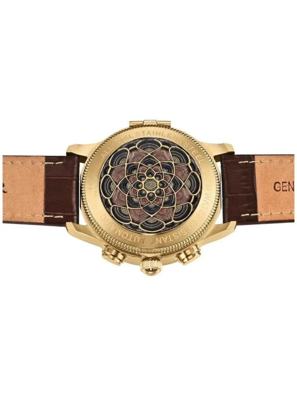 NWT Heritor Apostle Multi-Color Dial Men's Watch